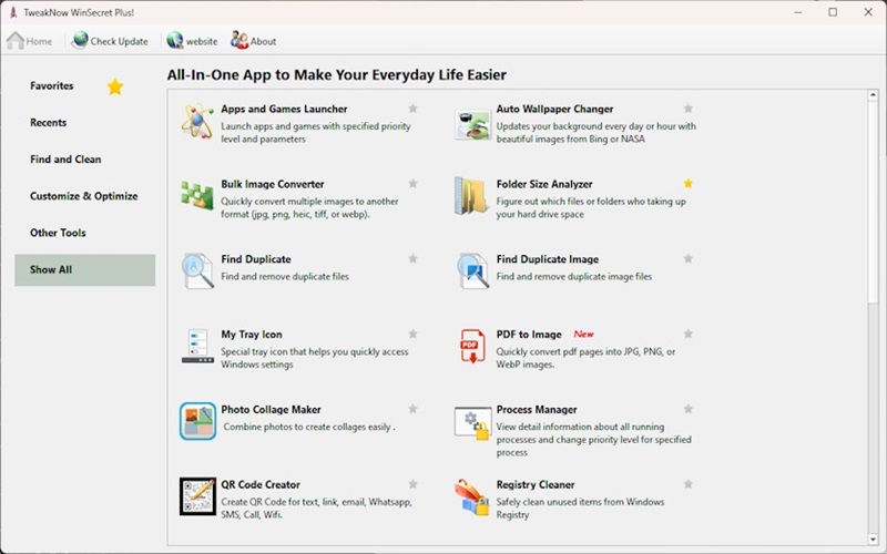 TweakNow WinSecret Plus 2024 Full Version Download